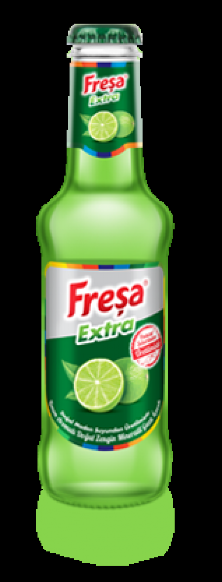 Freşa Extra Bitter Lemon Flavored Natural Rich Mineral Carbonated Drink 200 ml