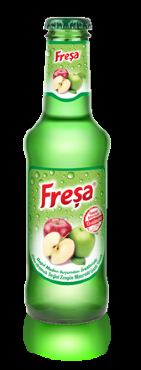 Freşa Apple Flavored Natural Mineral Rich Carbonated Drink 200 ml