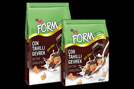 ETİ Form Multi Grained Cereal Bitter Chocolate 350 gr ETİ Form Multi Grained Cereal Bitter Chocolate 350 gr
