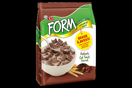 ETİ Form Multigrain Cereal with Cacao 350 gr ETİ Form Multigrain Cereal with Cacao 350 gr