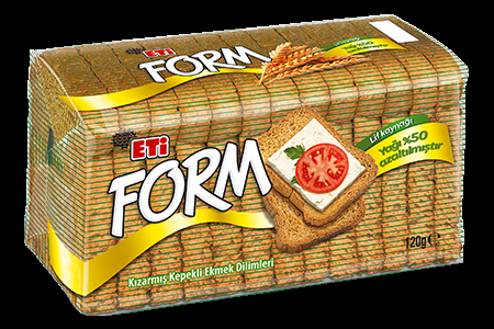 ETİ Form Sliced Bran Rusks 120 gr