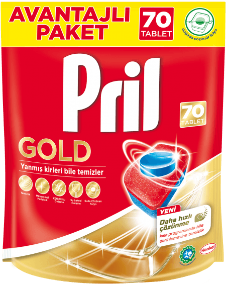Pril Tabs Gold Doypack 70 pcs Pril Tabs Gold Doypack 70 pcs