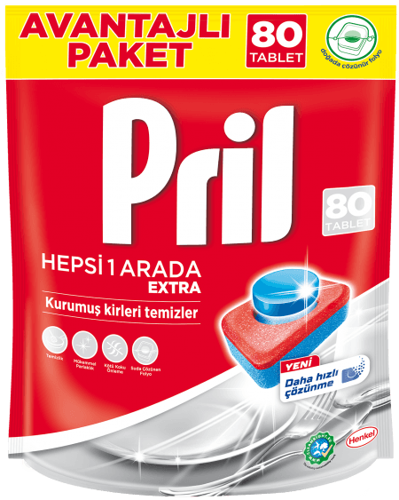 Pril Tabs All in One 80 pcs Pril Tabs All in One 80 pcs