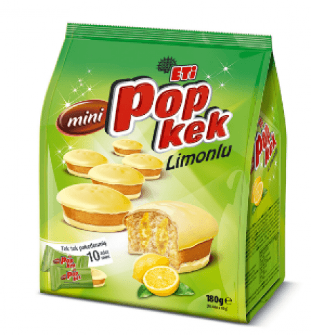 Eti Mini PopKek with Lemon  180 gr