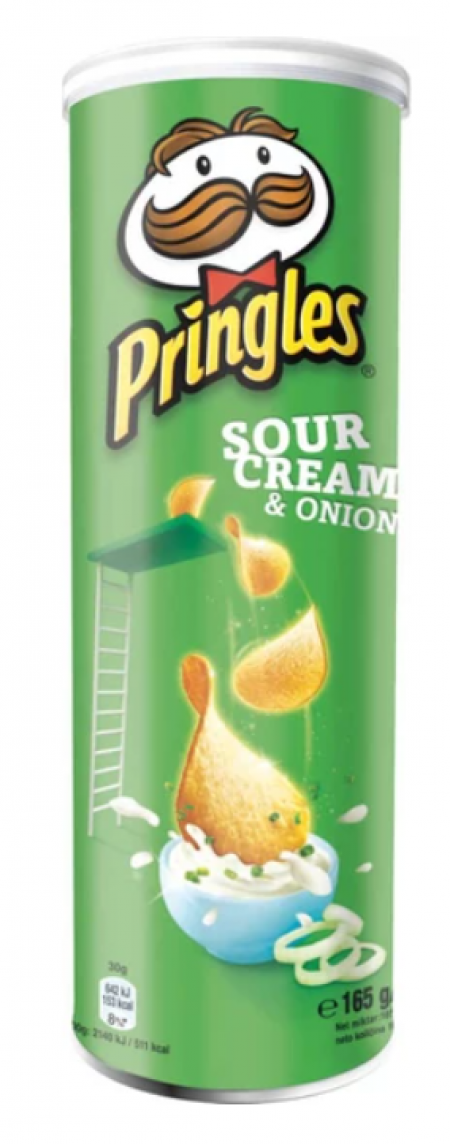 Pringles Potato Chips Sour Cream&Onion  165 gr