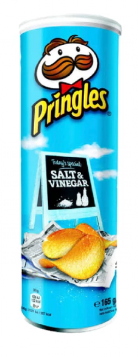 Pringles Potato Chips Salt&Vinegar  165 gr