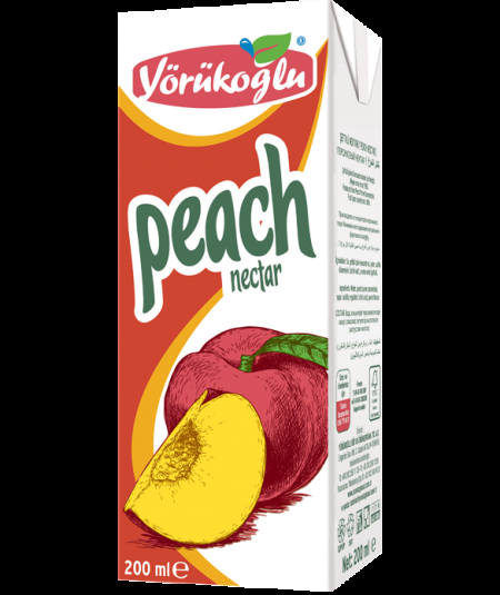 Yörükoğlu Fruit Juice Peach Nectar  200 ml