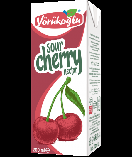 Yörükoğlu Fruit Juice Sour Cherry Nectar  200 ml