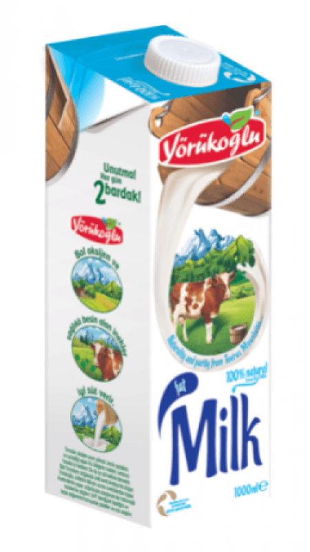 Yörükoğlu Whole Fat Milk Edge 1 L Yörükoğlu Whole Fat Milk Edge 1 L