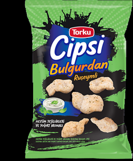 Torku Chips from Bulgur with Seasonal Greens and Yogurt Flavor 75 gr