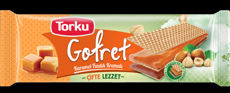 Torku Wafer Caramel-Hazelnut Cream 142 gr