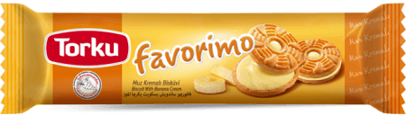 Torku Favorimo Banana Cream Biscuit 61 gr