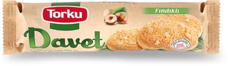 Torku Davet Biscuit With Hazelnut 82 gr