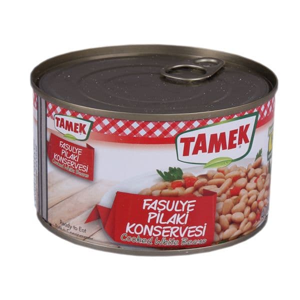 Tamek Beans in Olive Oil (Pilaki) Canned – 425 g