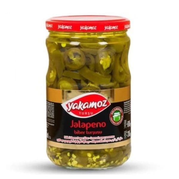 Yakamoz Pickled Jalapeños – 360 g