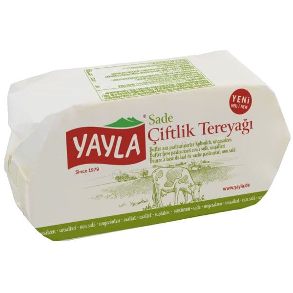 Yayla Unsalted Traditional Butter – 250 g