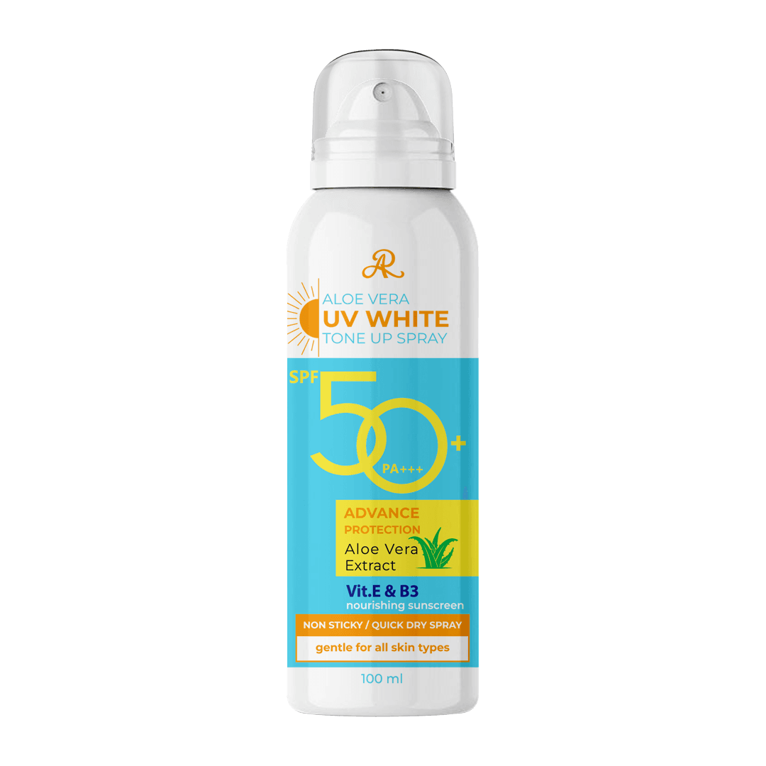 AR ALOE VERA UV WHITE TONE UP SPRAY SPF 50+ PA++++