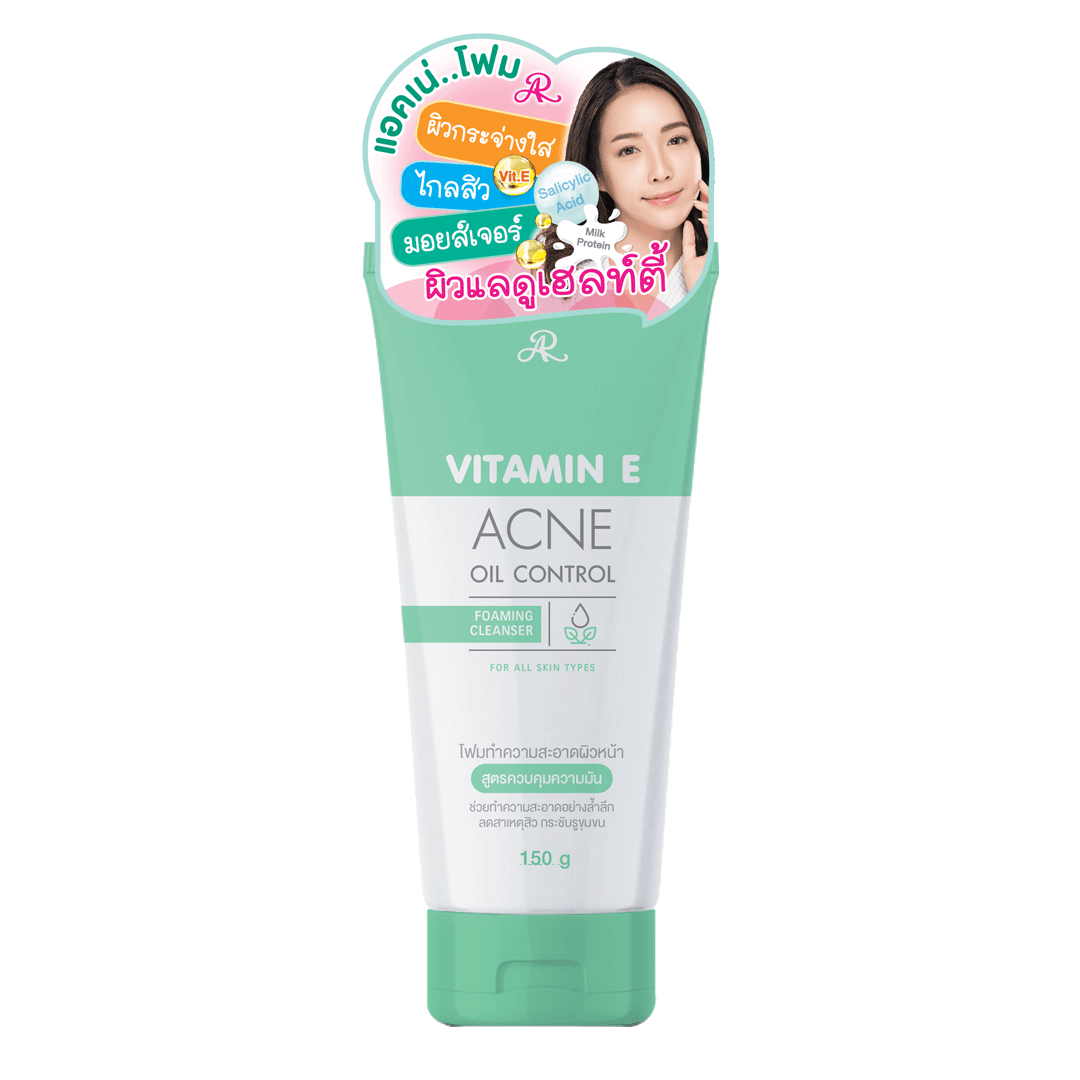 AR VITAMIN E ACNE OIL CONTROL FOAMING CLEANSER