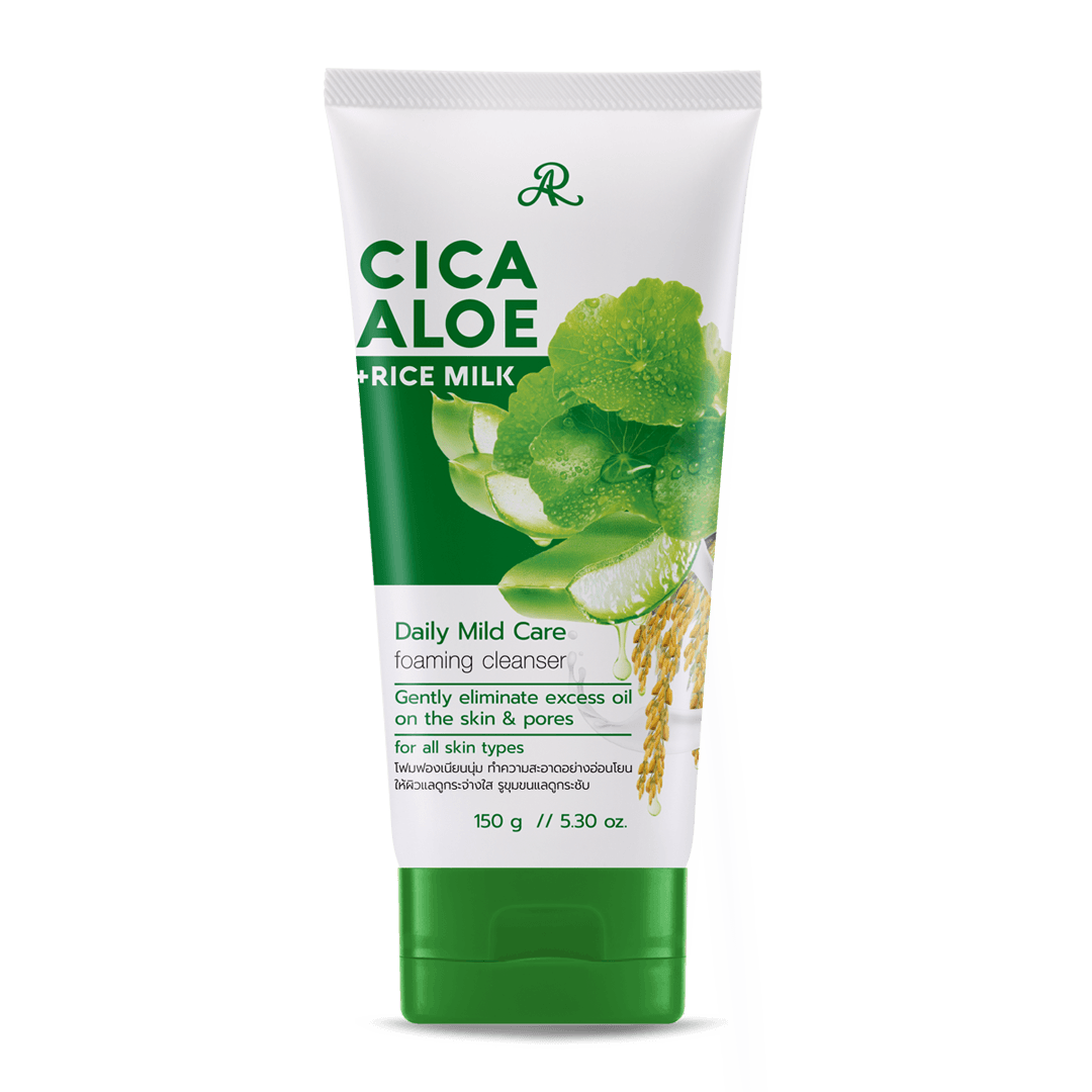 AR Cica Aloe & Rice Milk Foaming Cleanser