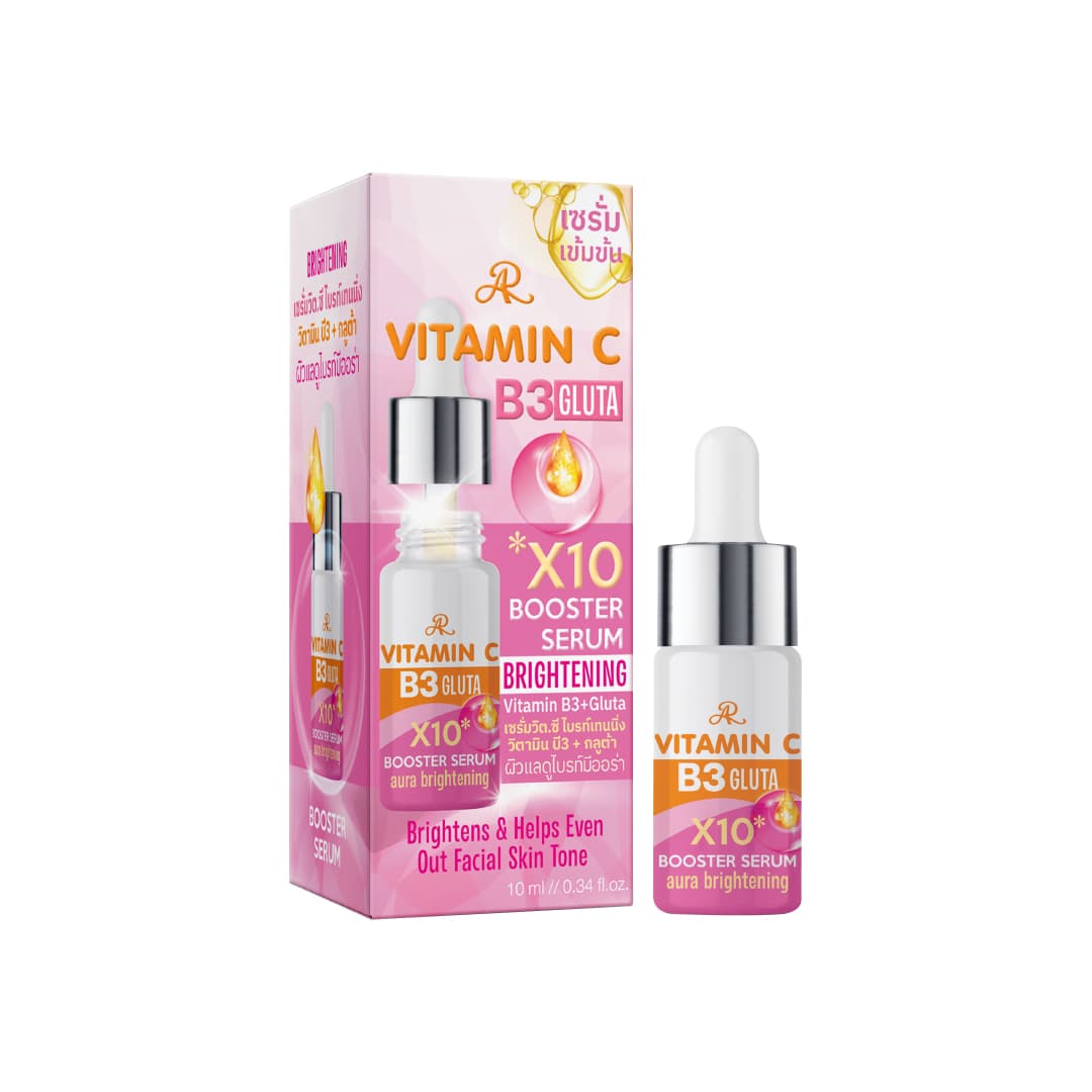 AR VITAMIN C B3 GLUTA BRIGHTENING BOOSTER SERUM