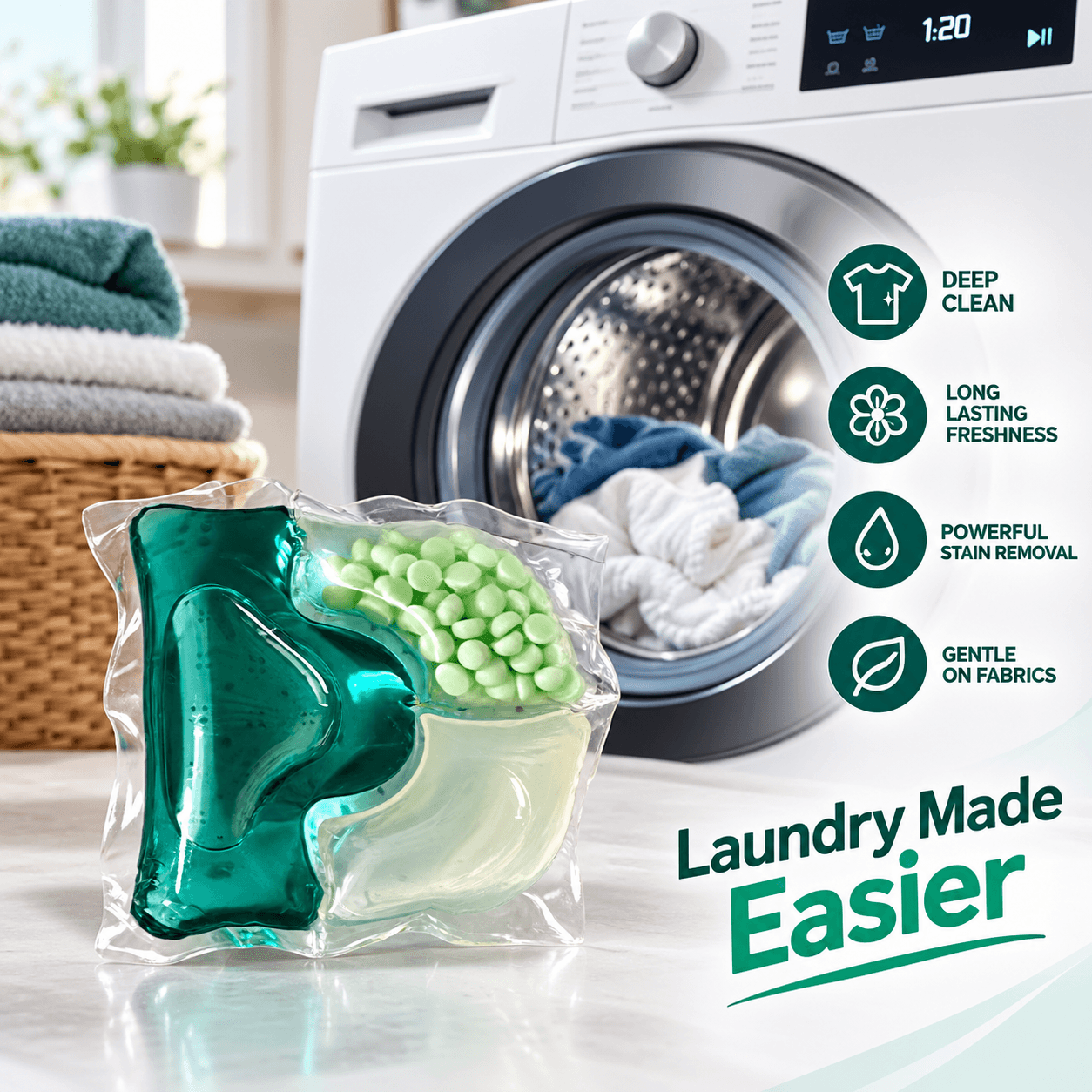 Deluxclean Signature Washing Pods