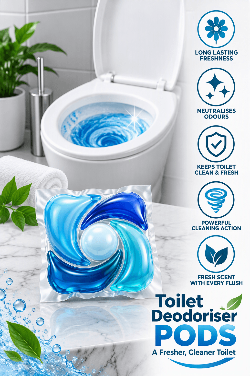 Toilet Deodoriser Pods