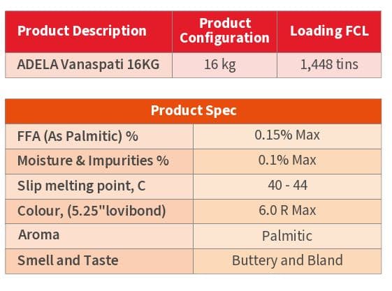 Premium Vegetable Ghee Authentic Palm Based Cooking Fat