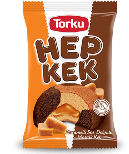 Torku Hepkek Mosaic Cake with Caramel Sauce 45 gr