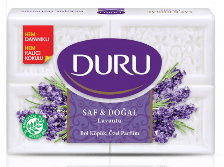 Duru Soap Pure&Natural Lavender 600 gr Duru Soap Pure&Natural Lavender 600 gr