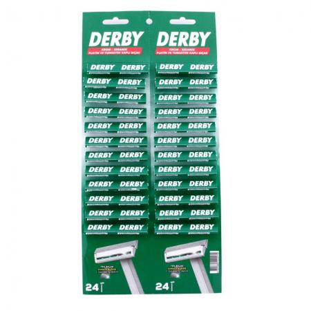 Derby Disposable Type Cartella Single Blade 48 pc Derby Disposable Type Cartella Single Blade 48 pc