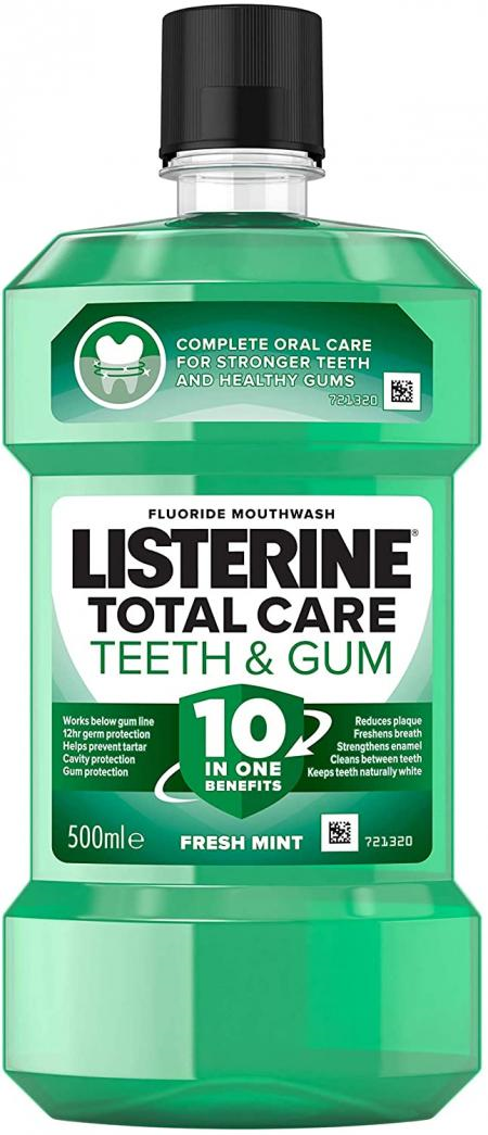 Listerine Strong Effect Against Tooth Decay 500 ml Listerine Strong Effect Against Tooth Decay 500 ml