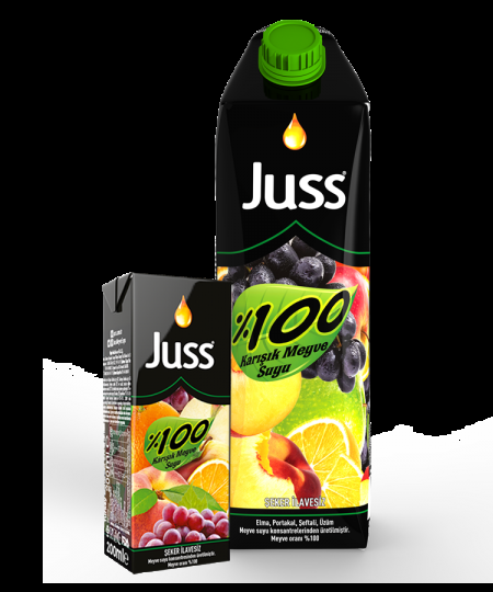 Juss 100% Mixed Fruit Juice 200 ml Juss 100% Mixed Fruit Juice 200 ml