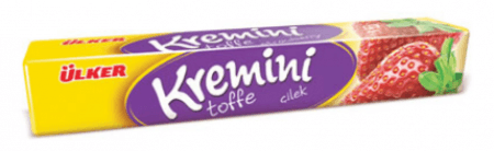 Ülker Kremini Toffe Strawberry Flavored 44 gr Ülker Kremini Toffe Strawberry Flavored 44 gr