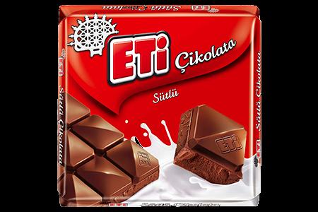 ETİ Milk Chocolate 80 gr ETİ Milk Chocolate 80 gr