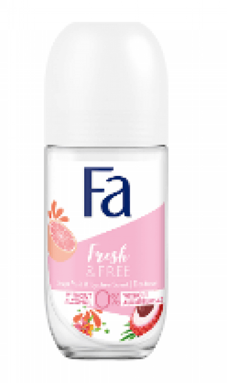 Fa Roll-on Grapefruit&Lychee 50 ml Fa Roll-on Grapefruit&Lychee 50 ml