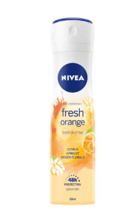 Nivea Fresh Orange Spray 150 ml Nivea Fresh Orange Spray 150 ml