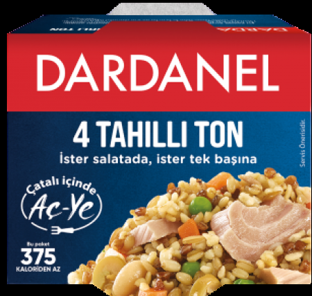 Dardanel Tuna with 4 Grain 185 gr Dardanel Tuna with 4 Grain 185 gr