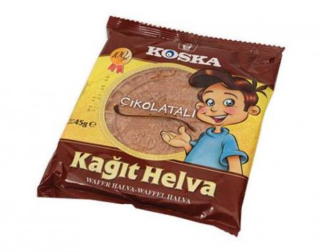 Koska Wafer Halva Cocoa 45 gr Koska Wafer Halva Cocoa 45 gr