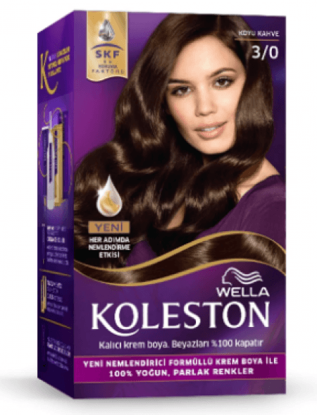 Wella Koleston Hair Dye No 3.0 Dark Brown 1 pcs Wella Koleston Hair Dye No 3.0 Dark Brown 1 pcs