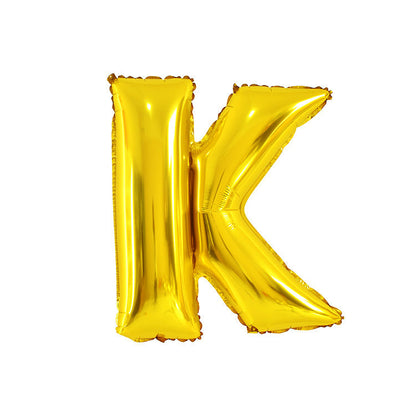English Letter Aluminum Balloon Birthday Party Wedding Celebration Decoration El Pazar
