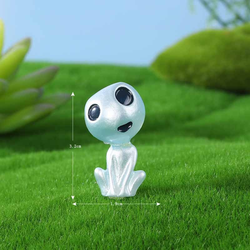 Classic micro landscape decoration Ghost Princess Nightlight Tree Elf Luminous Alien Anime Creative Small Decoration eprolo