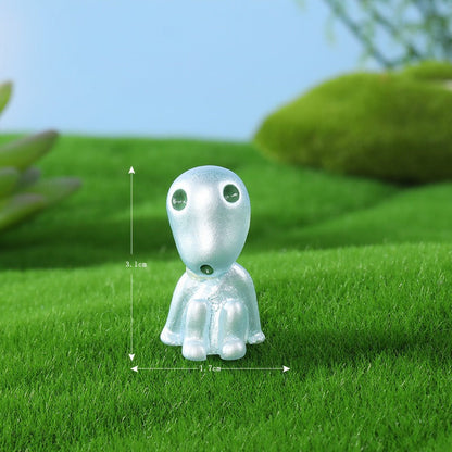 Classic micro landscape decoration Ghost Princess Nightlight Tree Elf Luminous Alien Anime Creative Small Decoration eprolo