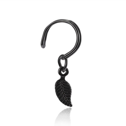 1PC Gold Color Silver Color Figure Shaped Earrings Ear Clip Climbing Climber Ear Cuff Non Pierced Ear Clip Cartilage Earrings eprolo