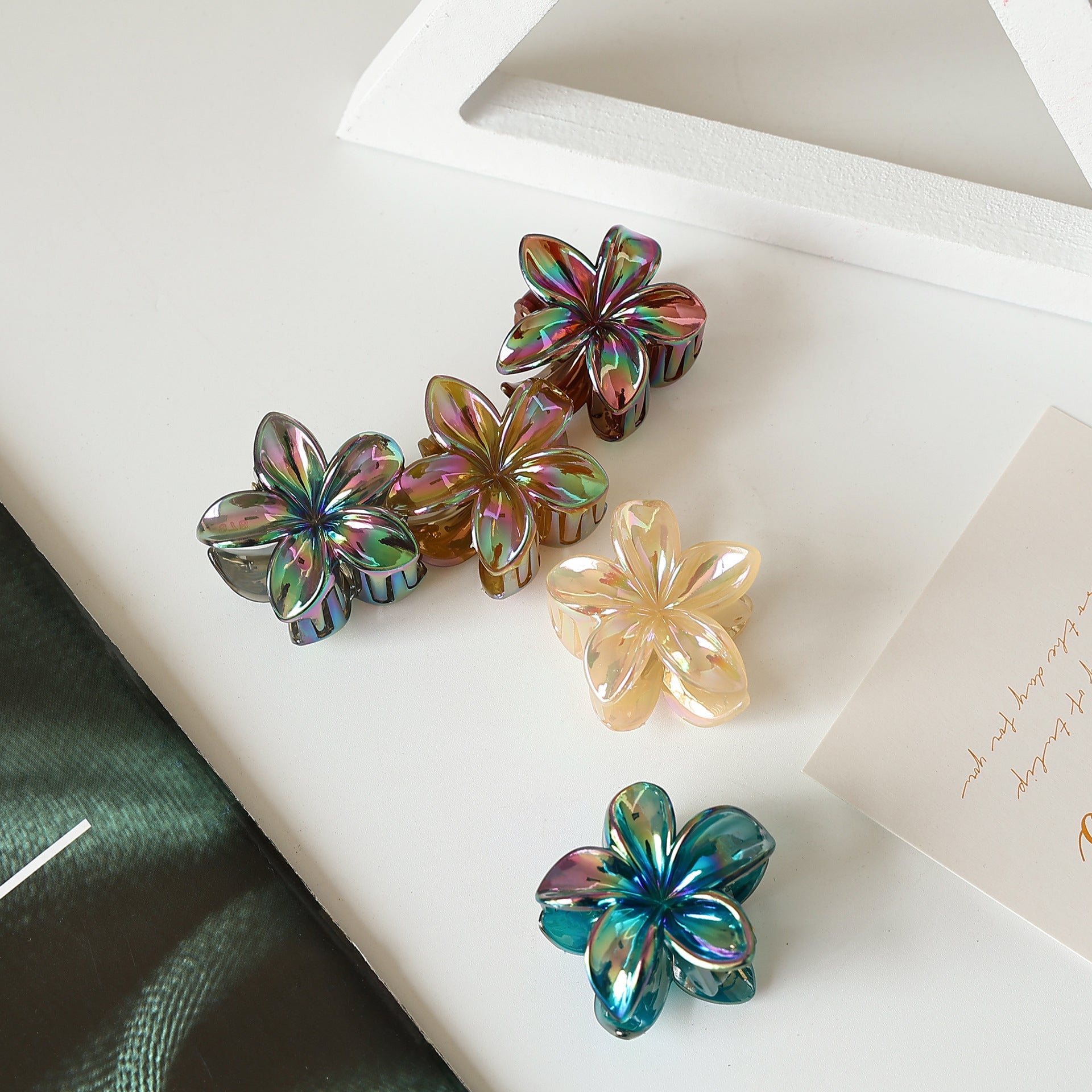 Retro Sweet Hair Claw Clip Women's Side Grip El Pazar