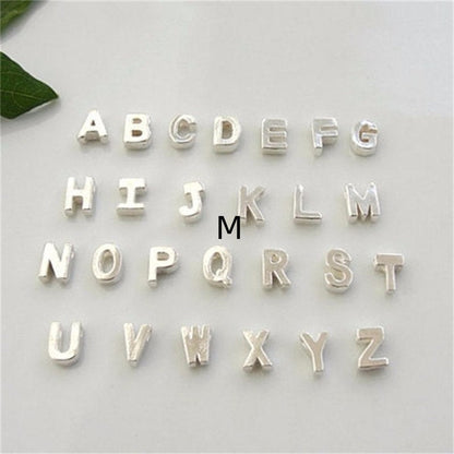 Peach Heart Shaped Letter Necklace Clavicle Chain Necklace El Pazar