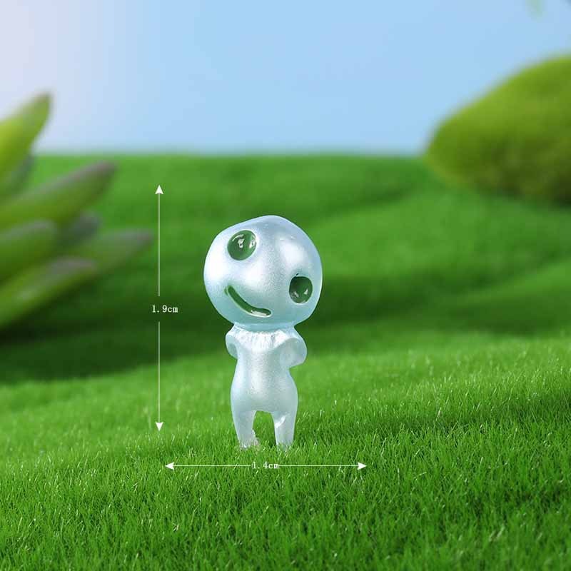 Classic micro landscape decoration Ghost Princess Nightlight Tree Elf Luminous Alien Anime Creative Small Decoration eprolo