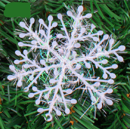 Christmas Snowflake Piece Winding Snowflake Piece Christmas Tree Decoration Article Atmosphere Pendant eprolo