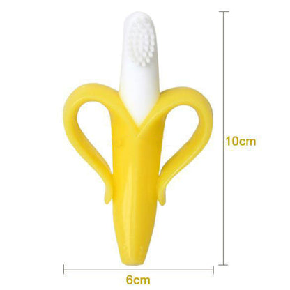 Silicon Bebe Banana Teether Toy El Pazar