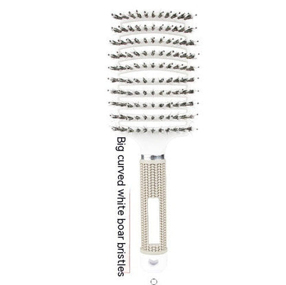 Big Curved Comb Bristle Massage Comb Eight Claws El Pazar