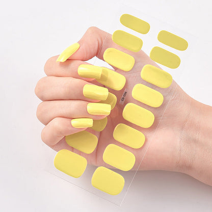 Nail Sticker Letter Color Nail Art Sticker Full Sticker El Pazar